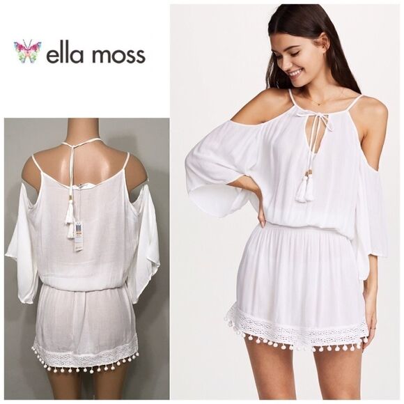 New. Ella Moss cold shoulder tunic. NWT - Picture 1 of 7